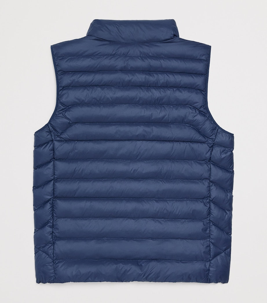 Ralph Lauren Kids Quilted Polo Pony Gilet (2-7 Years)