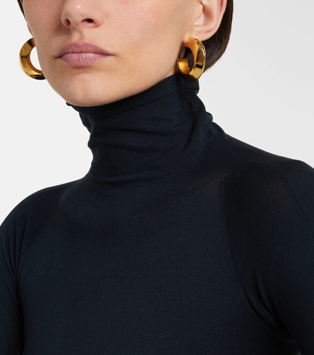 Alaïa - Edge hoop earrings