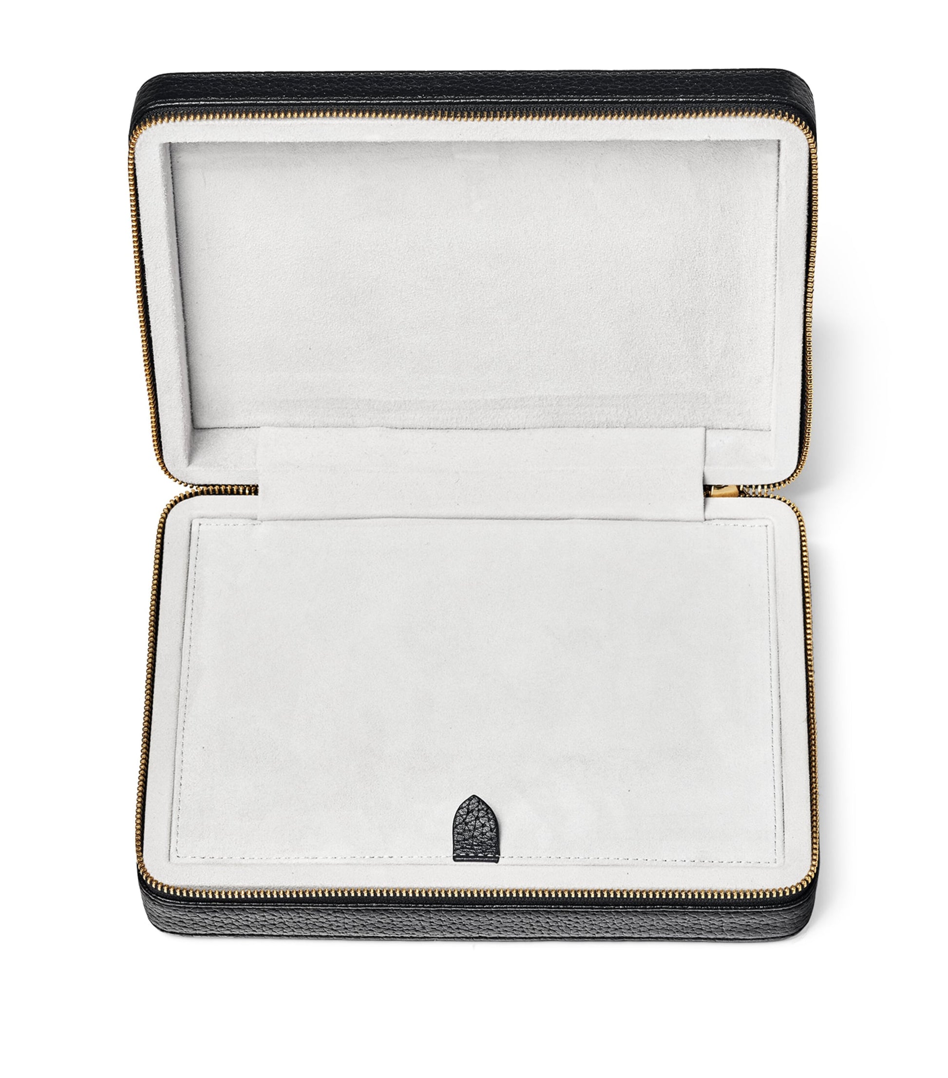 Large Leather Travel Jewellery Box