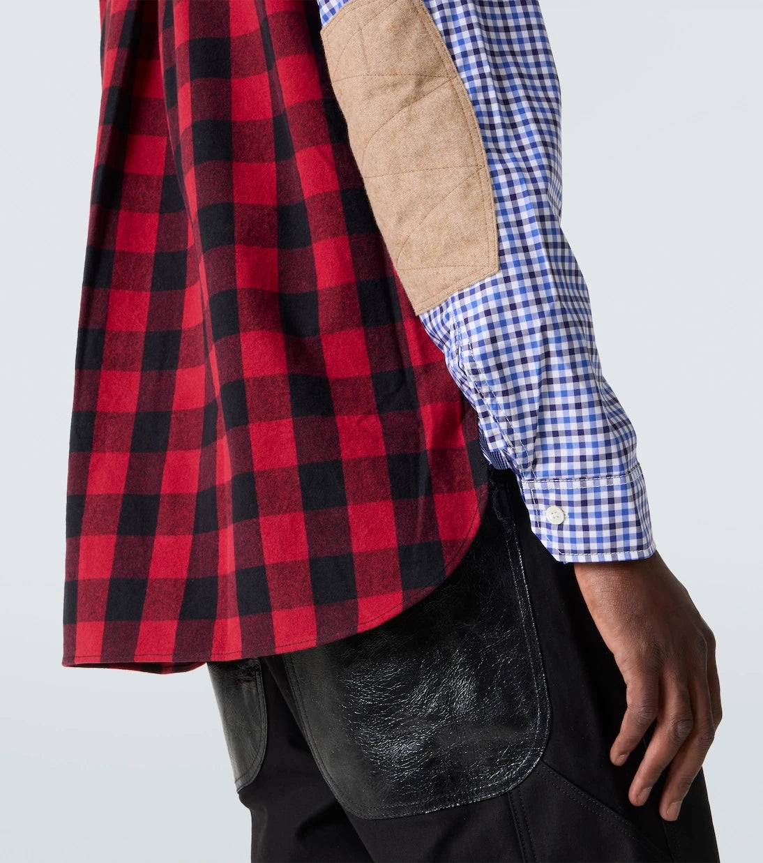 Junya Watanabe - Checked cotton shirt