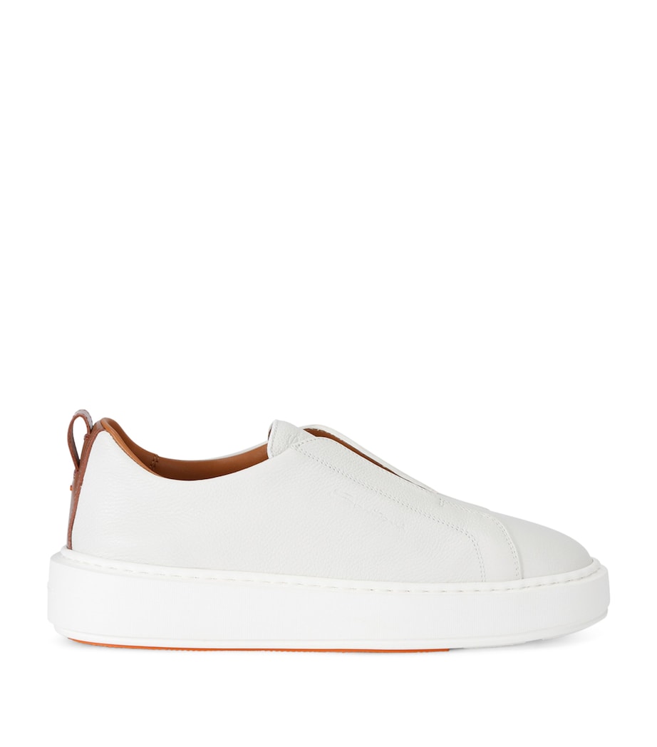 White Leather Victory Sneakers