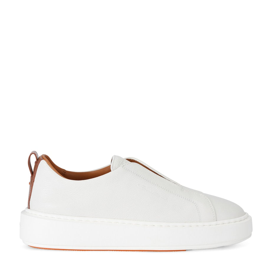 White Leather Victory Sneakers