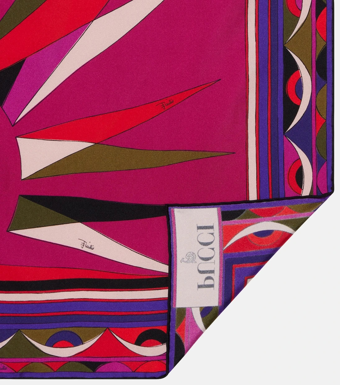 Pucci - Hawaii silk twill scarf