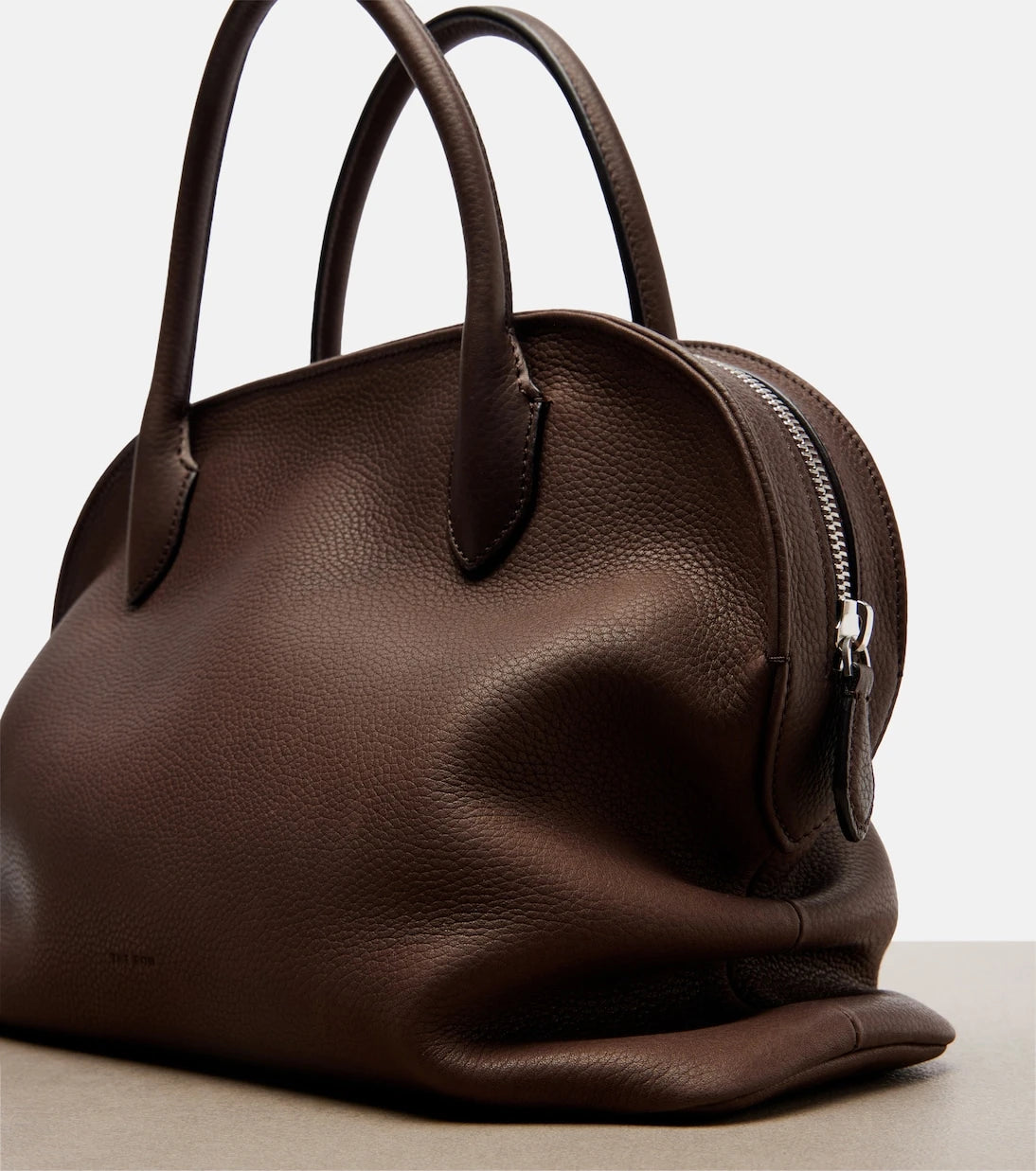 The Row - Agnes 12 Medium leather tote bag