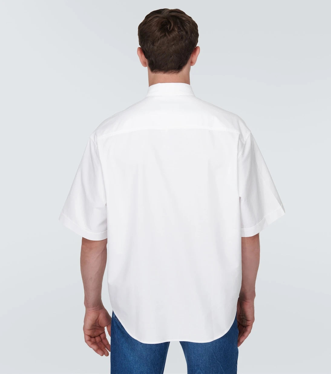 Ami Paris - Ami De Cœur cotton poplin shirt