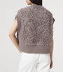 Wool-Blend Open-Front Elias Gilet