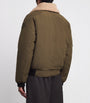 Green Down Chilliwack Aviator Bomber Jacket