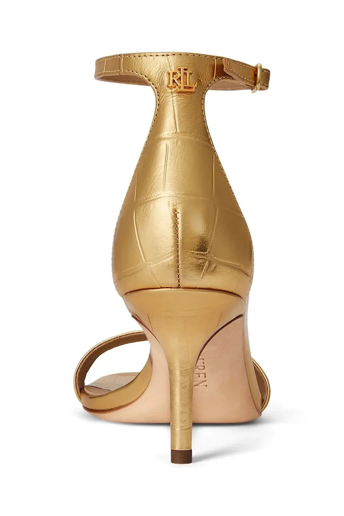 Кожени сандали Lauren Ralph Lauren Allie Mid