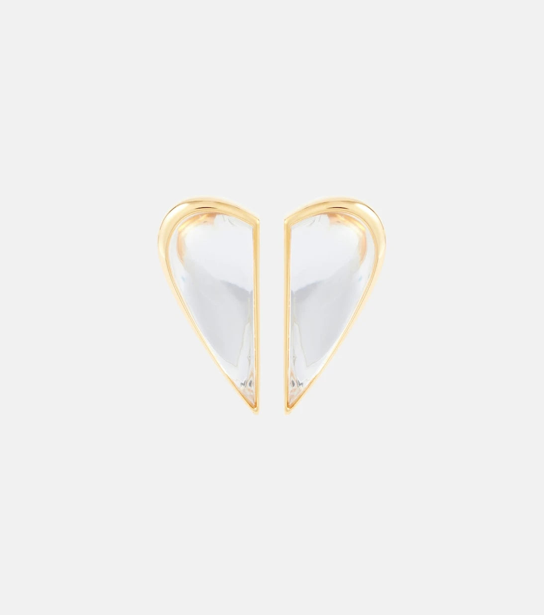 Alaïa - Demi-Cœur Bombe earrings