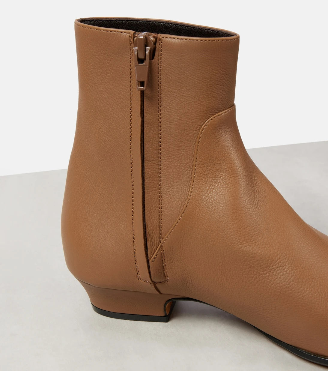The Row - Awar 25 leather ankle boots