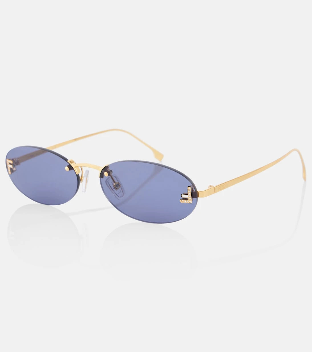 Fendi - نظارات Fendi First الشمسية المرصعة بالكريستال