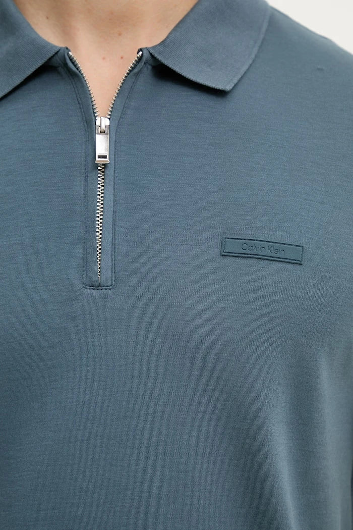 Calvin Klein Erkek Pamuklu Yakalı Tişört