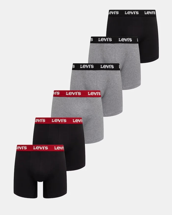 Levi's Erkek Boxer 6'lı