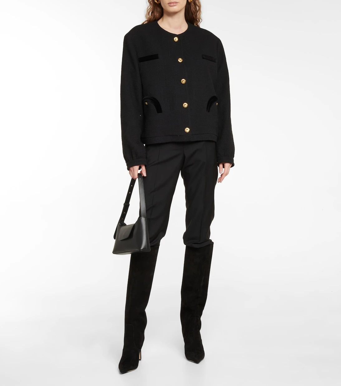 Blazé Milano - Gliss cotton-blend bouclé jacket