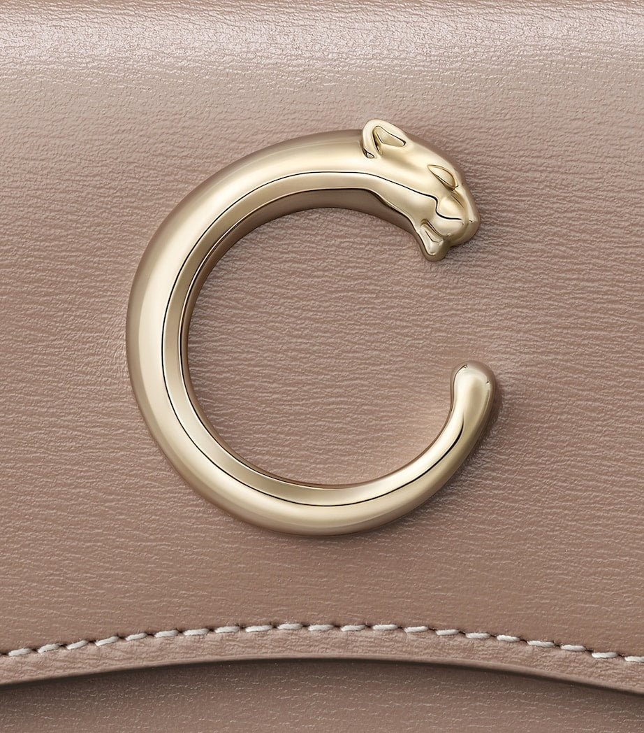 Calfskin Panthère de Cartier Mini Wallet