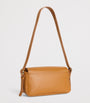 Beige Leather Crossbody Bag