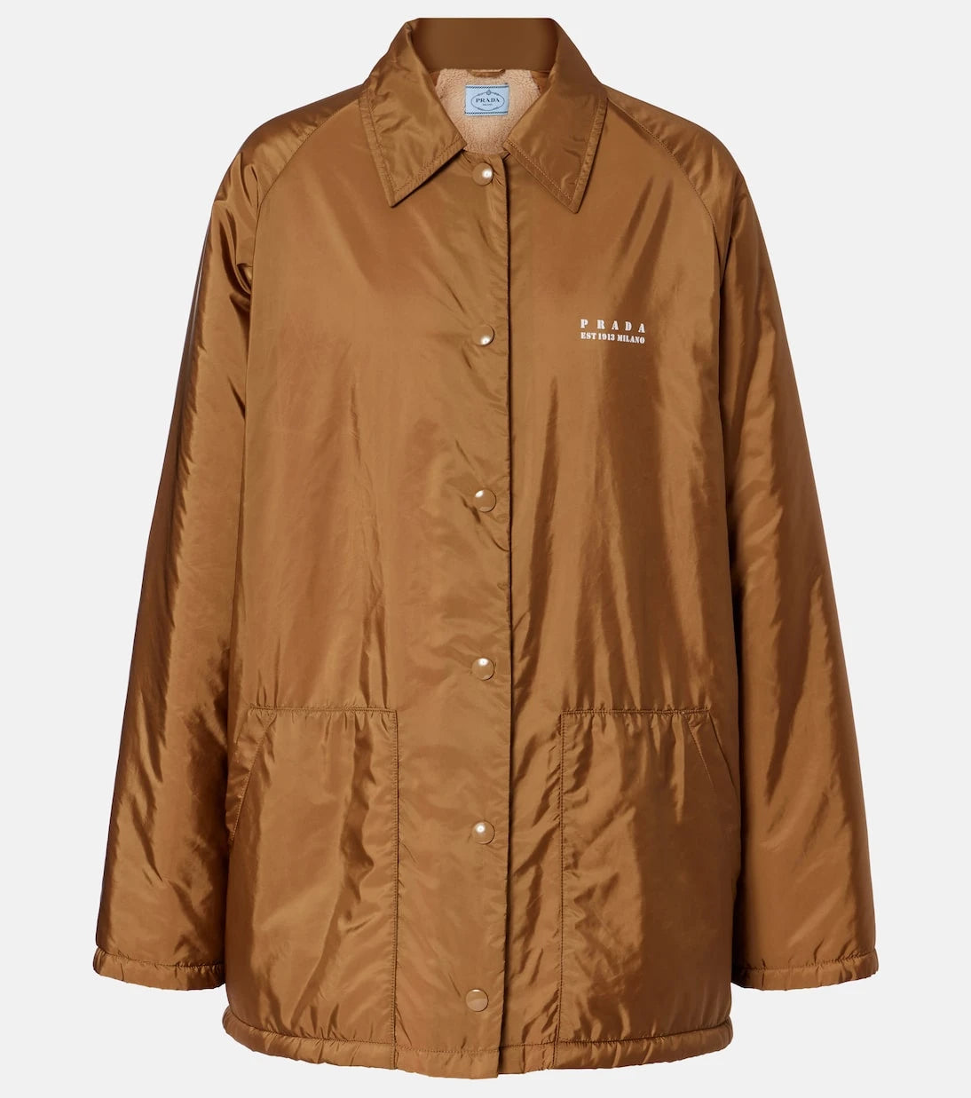 Prada - سترة بشعار Re-Nylon