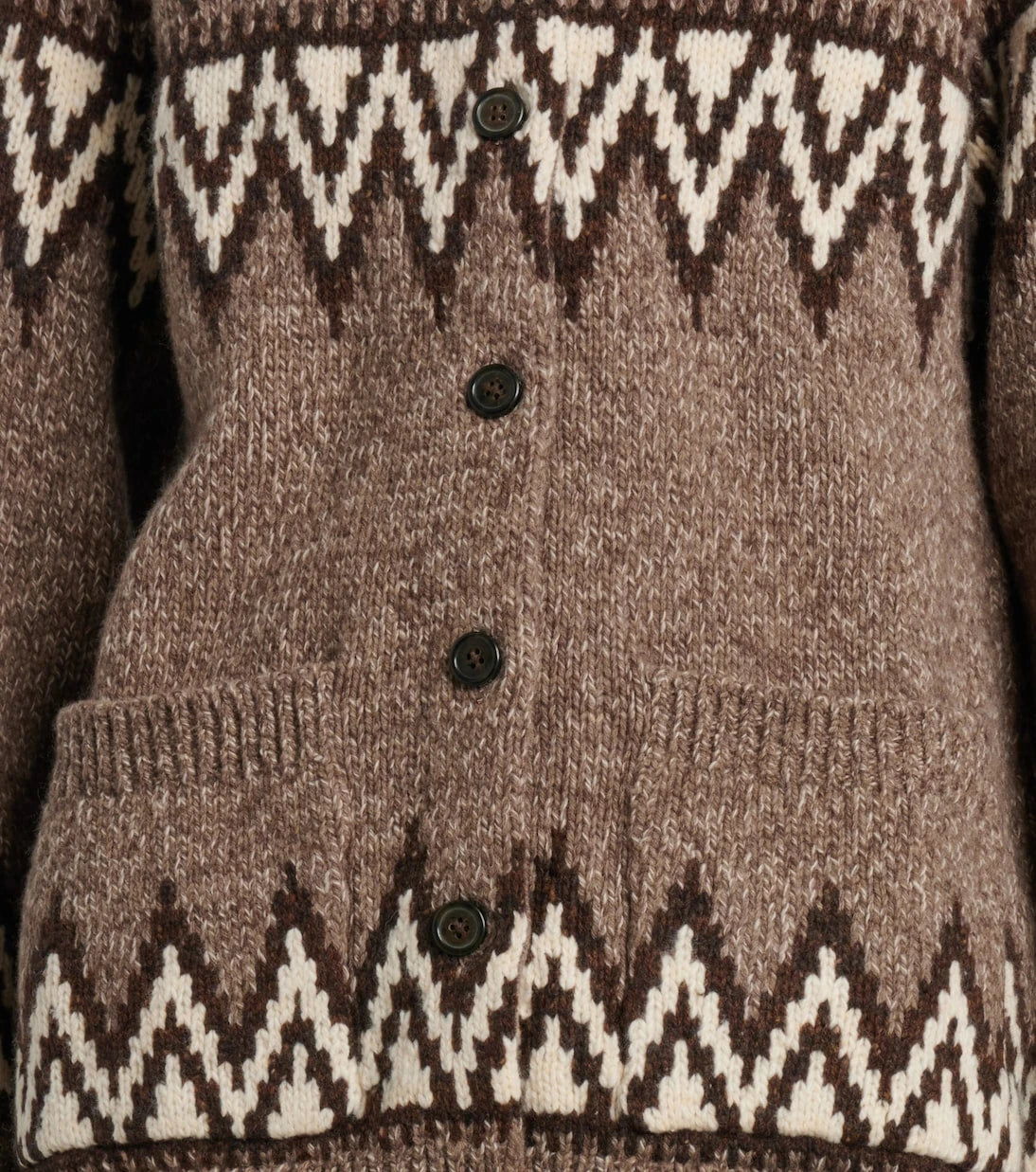 Polo Ralph Lauren - Fair Isle jacquard wool-blend cardigan