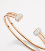 Rose Gold and Diamond Pomellato Together Bangle