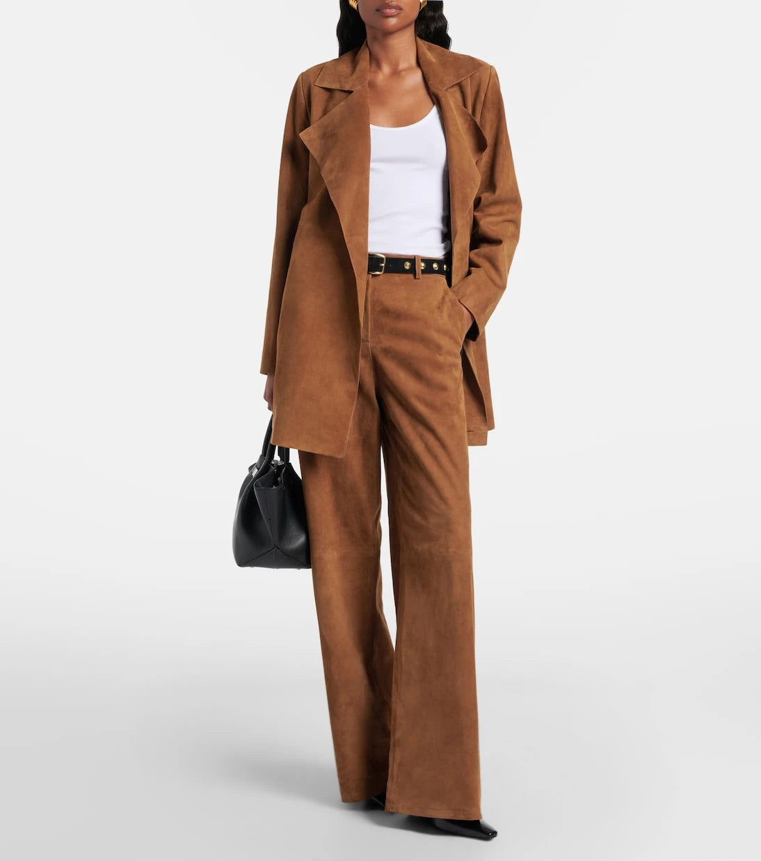 Nour Hammour - Kerry suede coat