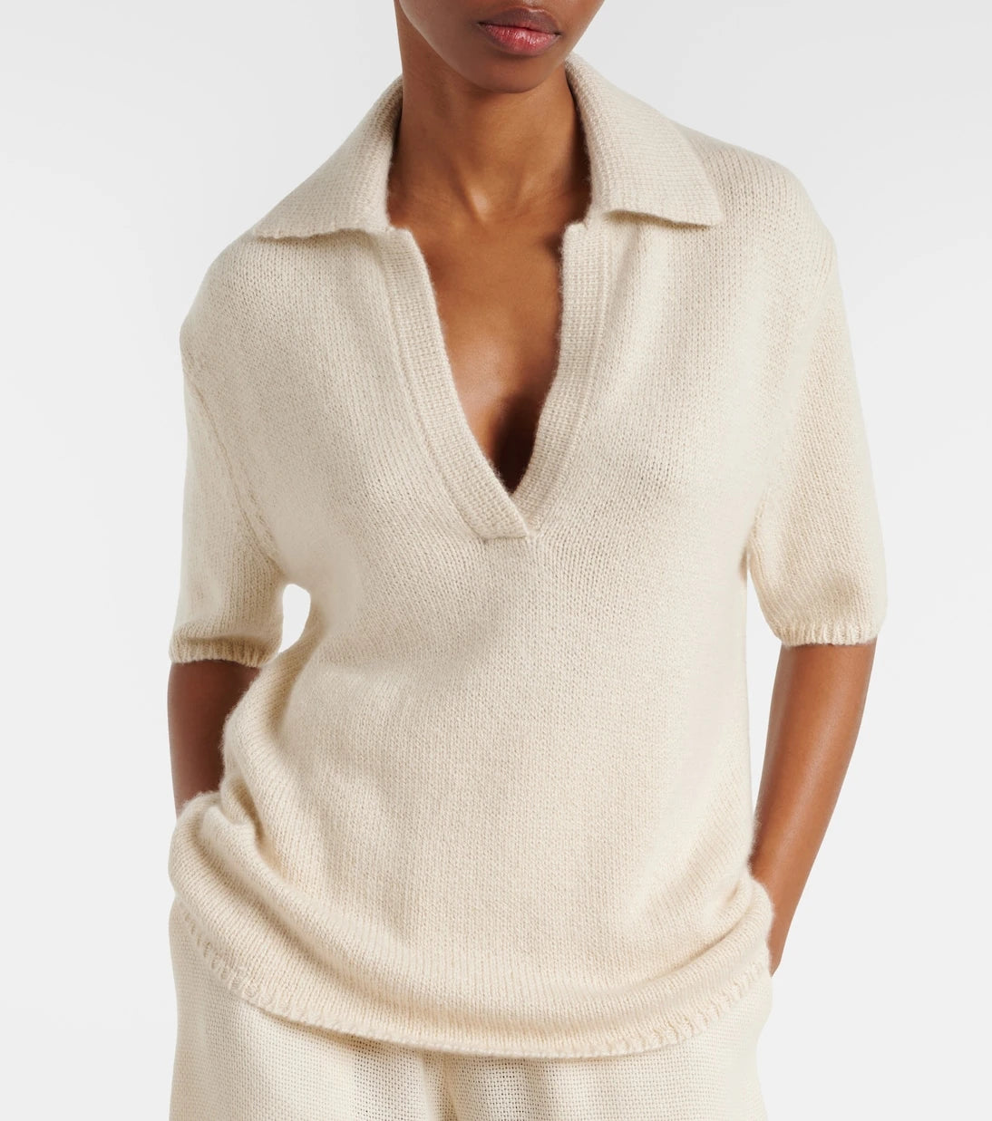 Gabriela Hearst - Sohan cashmere polo shirt