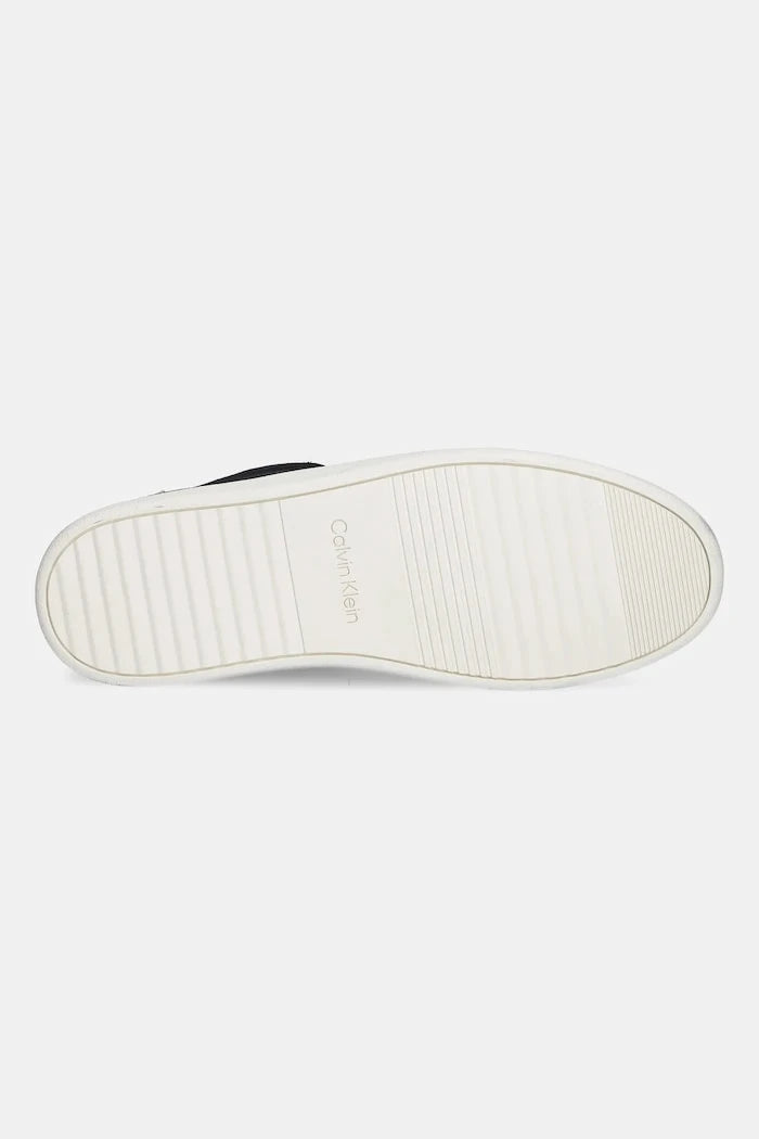 Велурени маратонки Calvin Klein LOW CUPSOLE LACEUP SU
