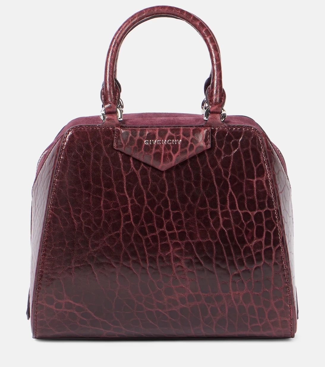 Givenchy - Antigona Cube Mini patent leather tote bag