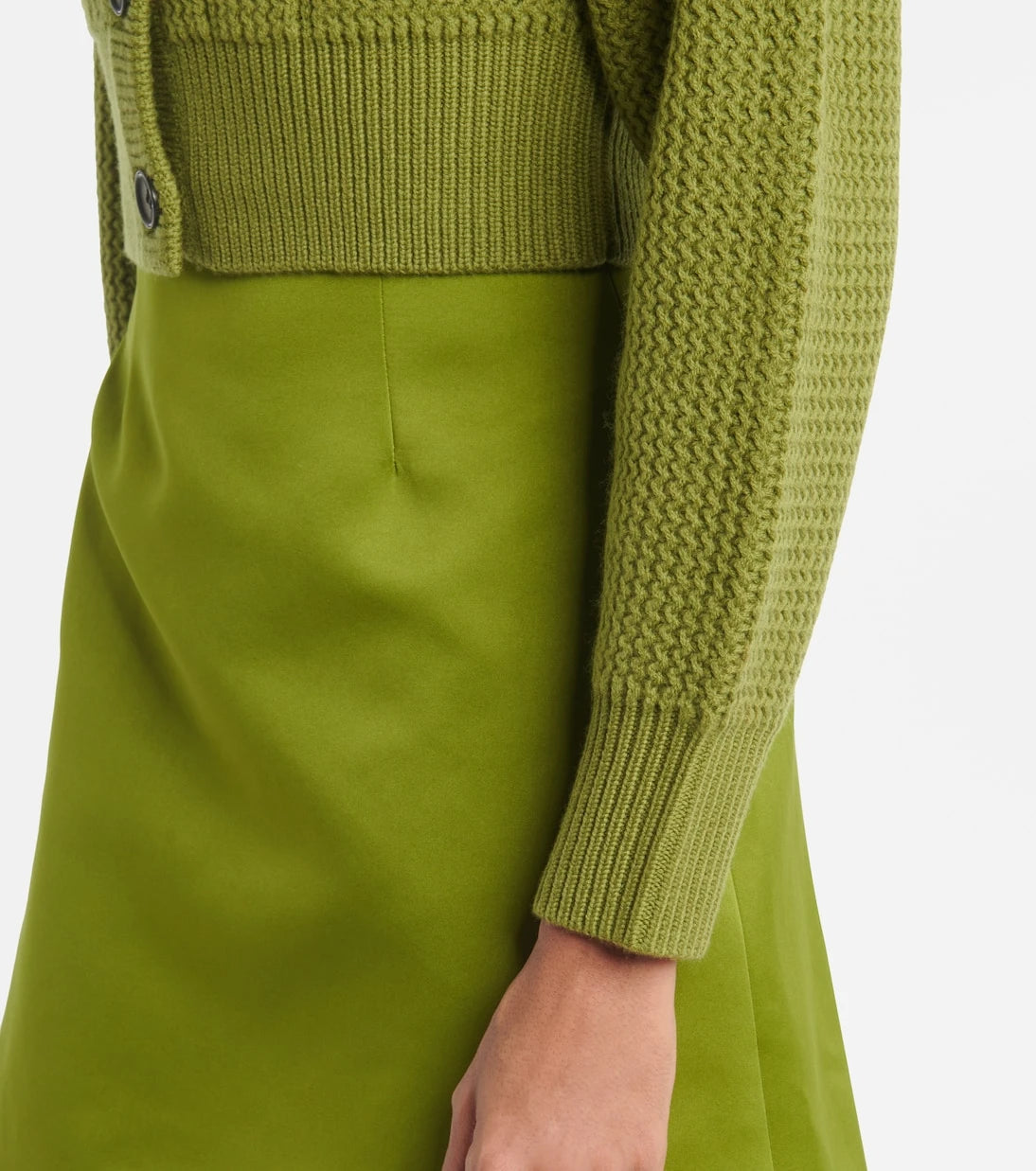 Emilia Wickstead - Albert cropped wool cardigan
