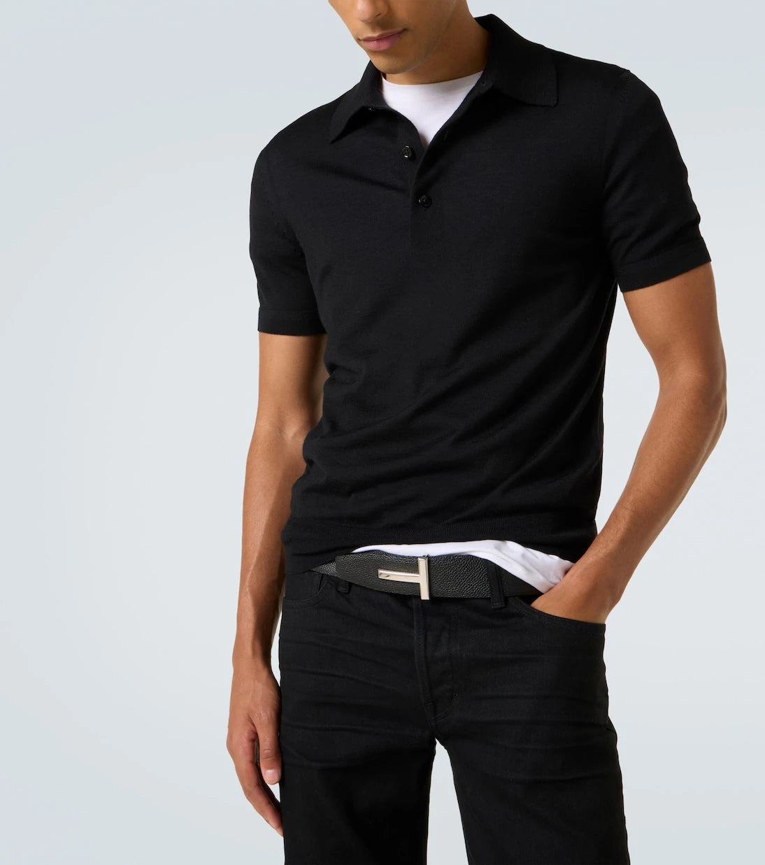 Tom Ford - Cashmere and silk polo shirt
