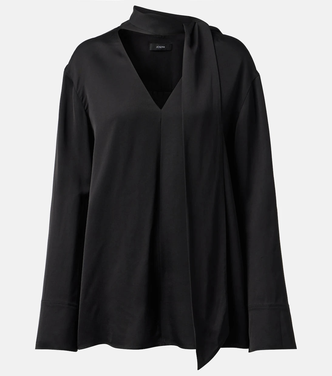 Joseph - Scarf-detail silk blouse
