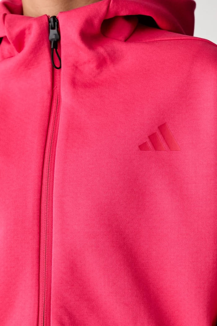 adidas kadın fermuarlı ve kapüşonlu sweatshirt Z.N.E