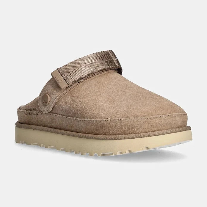 Детски велурени чехли UGG Goldenstar Clog