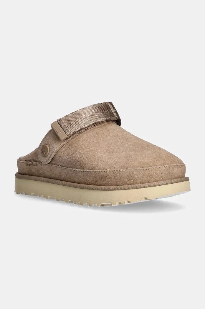 Детски велурени чехли UGG Goldenstar Clog