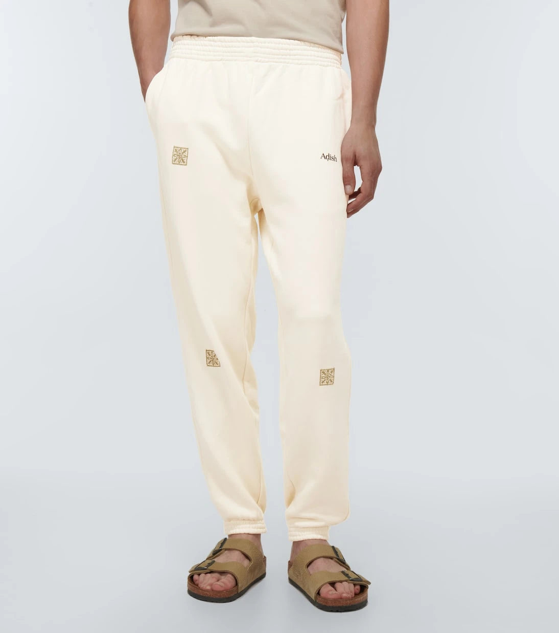 Adish - Logo cotton sweatpants