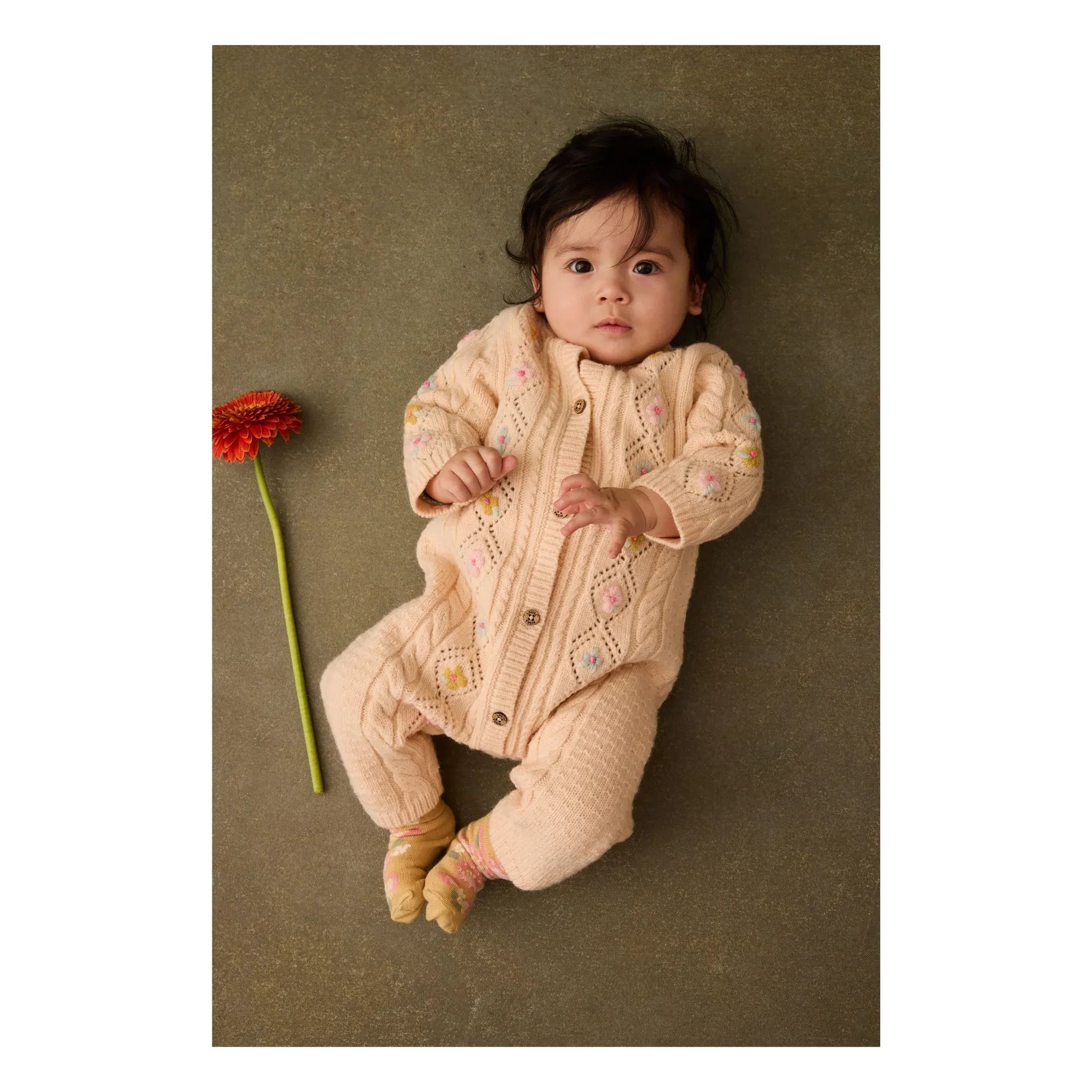 Louise Misha - Idrina Wool jumpsuit | Pale Pink