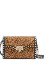 Small Leather Rockstud Shoulder Bag