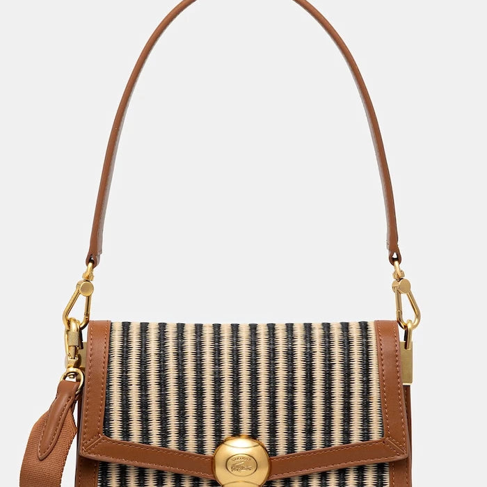 Lacoste сплетена дамска чанта crossbody