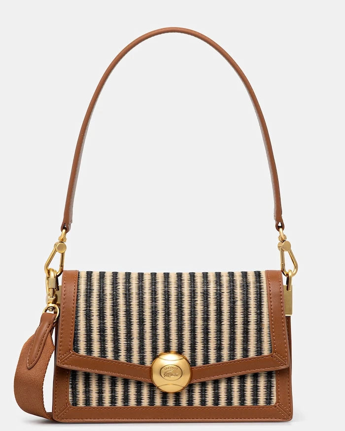 Lacoste сплетена дамска чанта crossbody