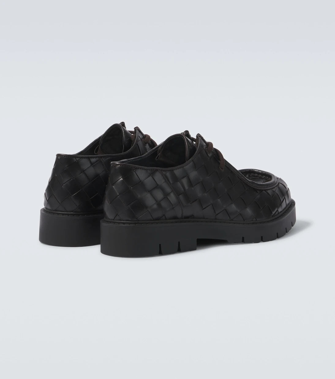 Bottega Veneta - Haddock Intrecciato leather Derby shoes