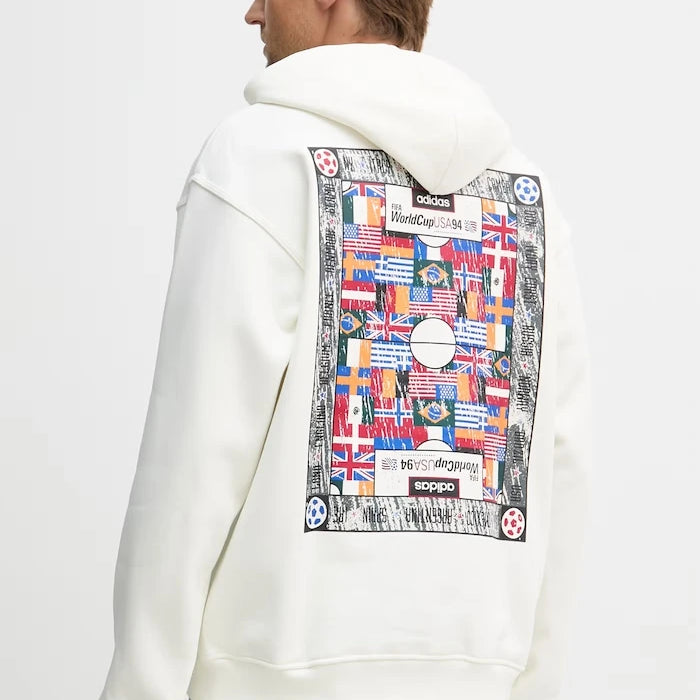 adidas Originals erkek pamuklu kapüşonlu sweatshirt