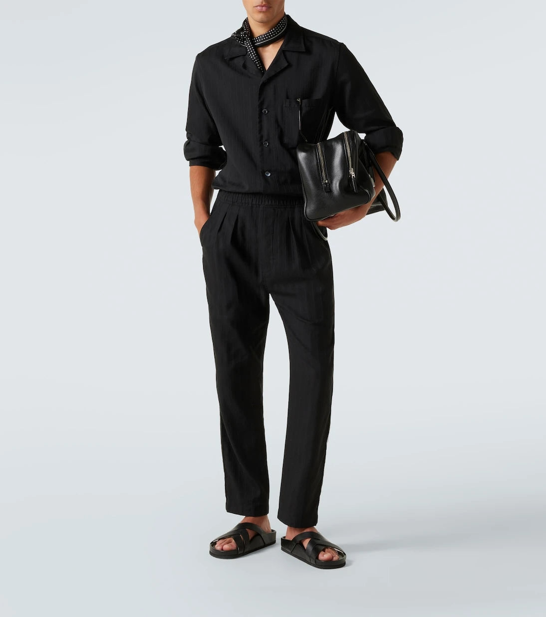 Tom Ford - Striped cotton and silk shirt