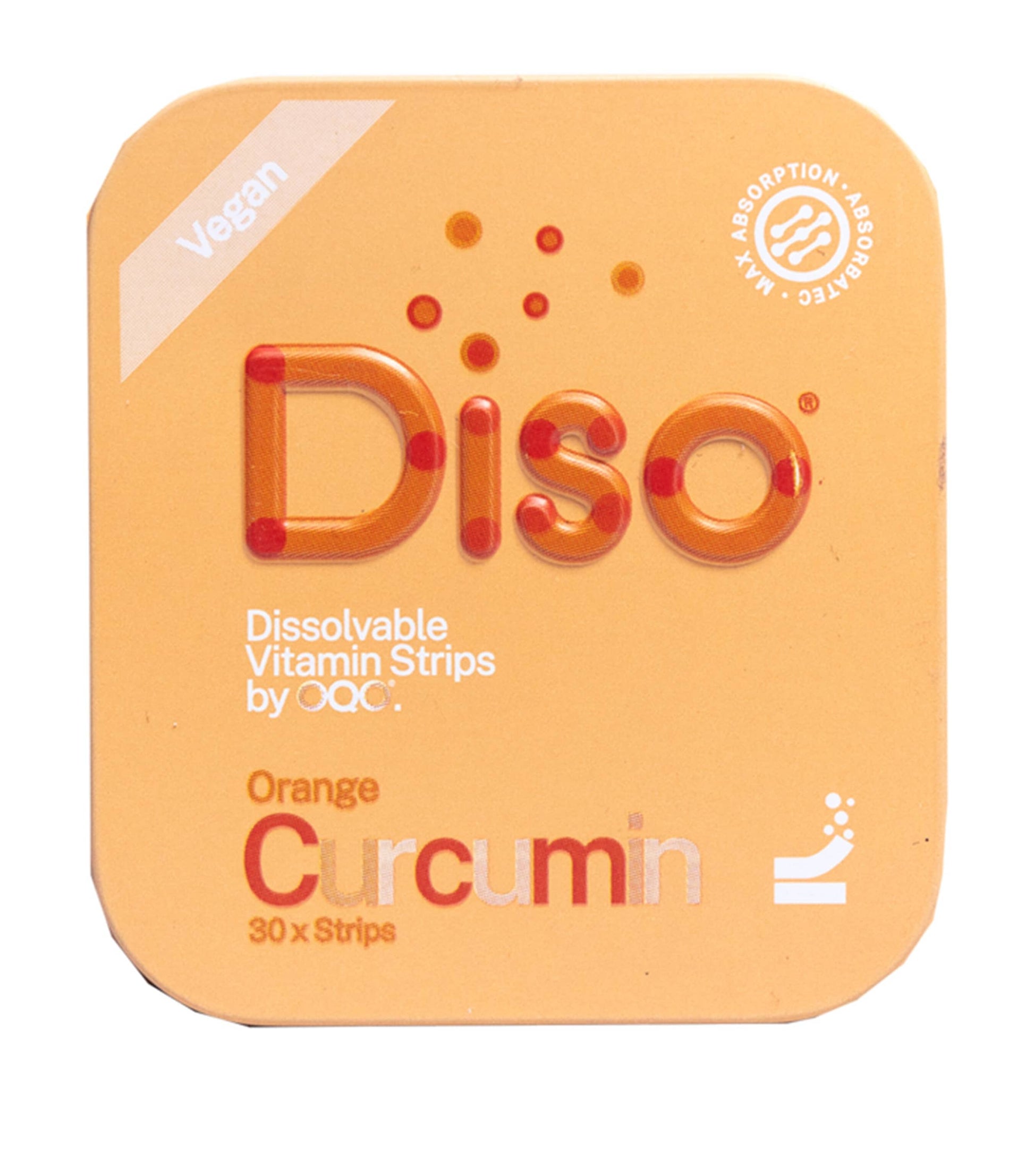 OQO DISO Curcumin Vitamin Strips (30 Strips)