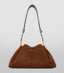 Jimmy Choo Multi Medium Suede Cinch Bucket Bag