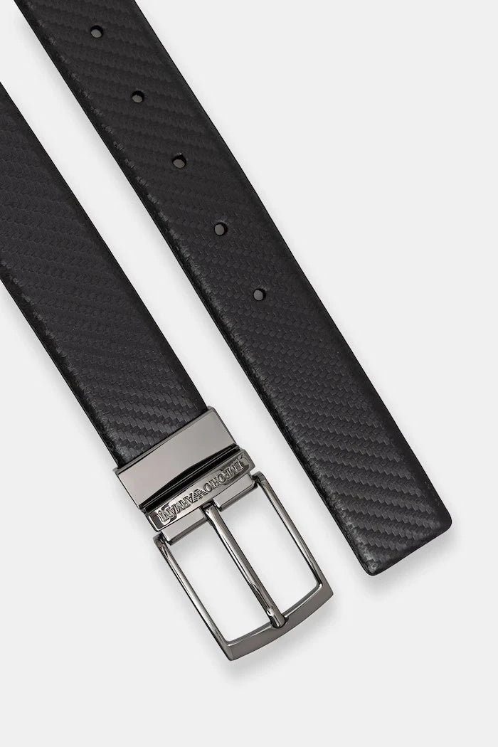 Emporio Armani çift taraflı erkek deri kemer