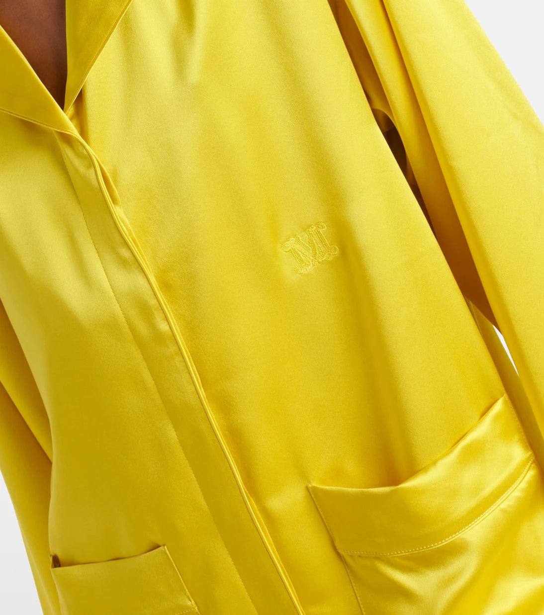 Max Mara - قميص نوم باجاماس حريري إليجانتي فازايو