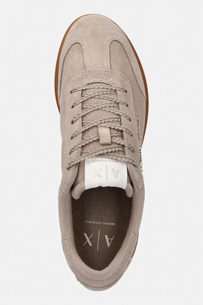 Armani Exchange маратонки дамски от велур