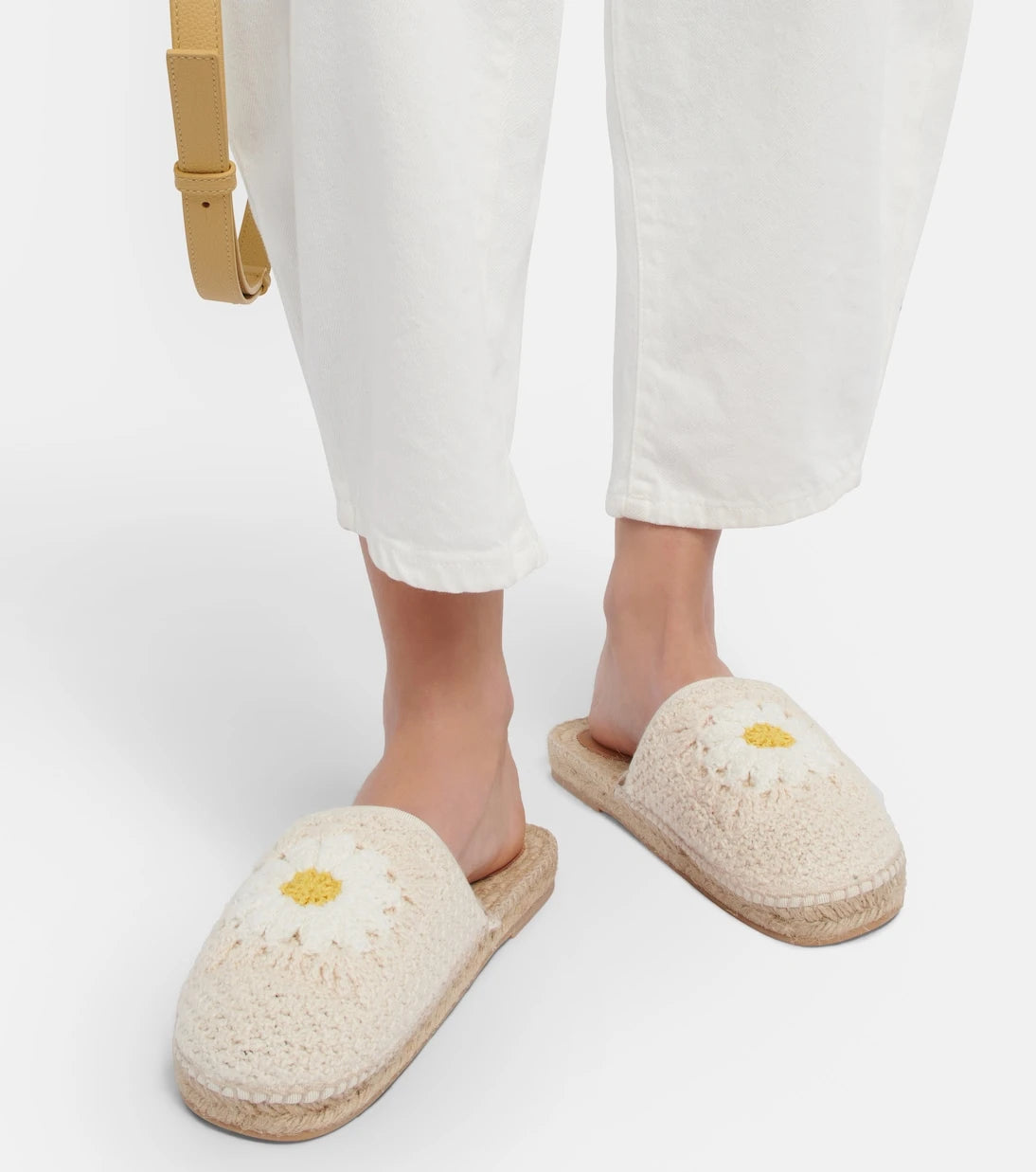 Alanui - Daisy crochet espadrilles