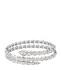 Small White Gold and Diamond Serpenti Viper Bracelet