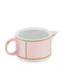 GINORI 1735 Porcelain Colonna Diva Rosa Milk Jug (300ml)