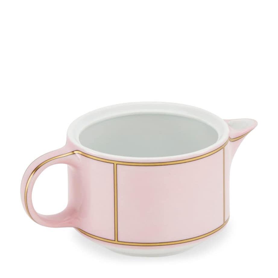 GINORI 1735 Porcelain Colonna Diva Rosa Milk Jug (300ml)